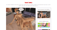 Desktop Screenshot of incest-comics.org